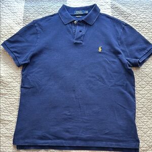 Polo by Ralph Lauren Men's Blue Polo Shirt